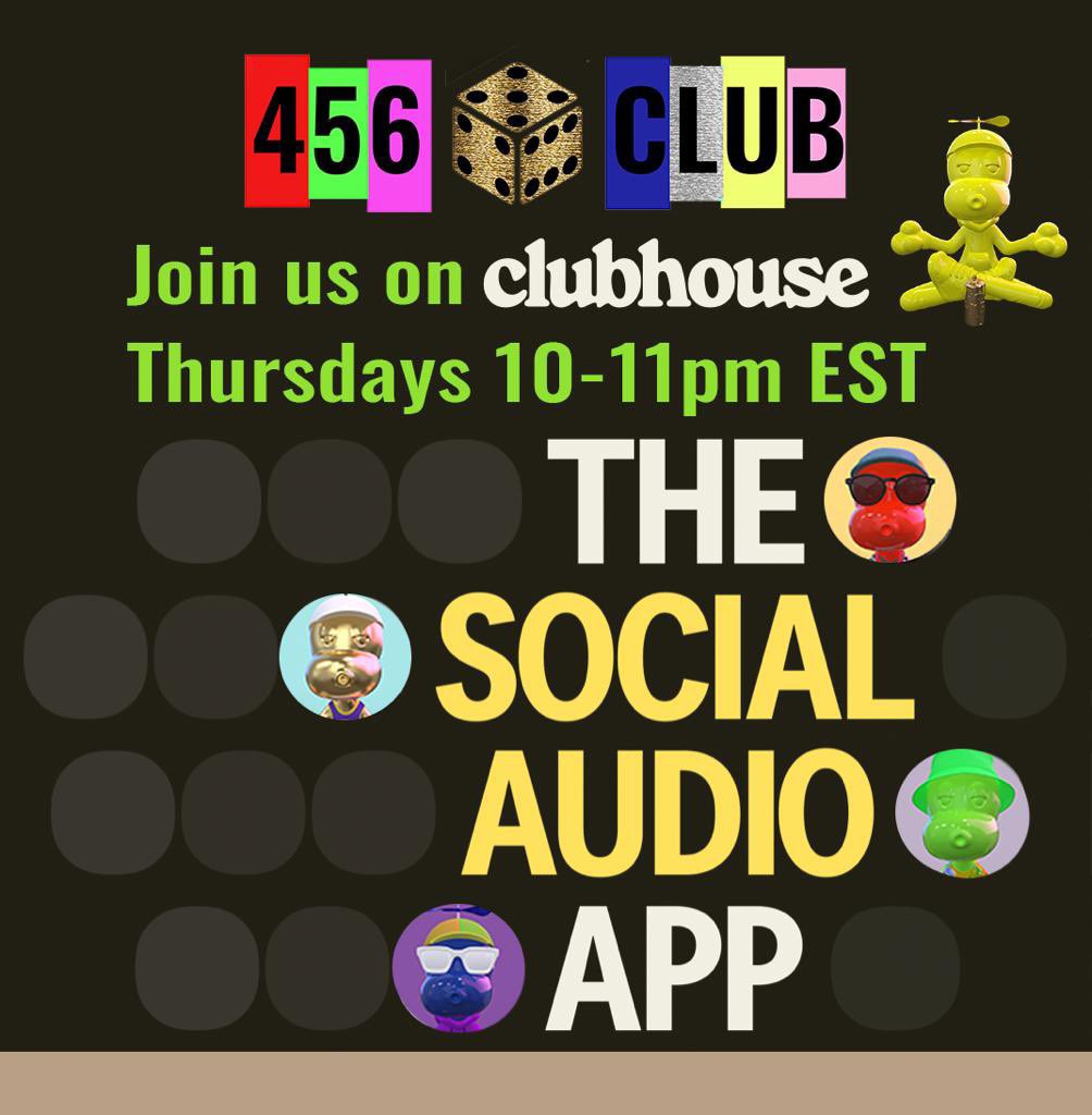 456_club's tweet photo. Join us on CH tonight. We will be giving away a @JMitchell_Art NFT, the first 456CC hoodie, and potentially more. https://t.co/7cZi9SbAfP