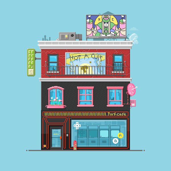 awalempr's tweet photo. Over a decade and the once popular mobile app game Turf Geography Club has returned but to the NFT Space 😎
The vision extends beyond holding pretty pixel art. One of the near term goals of the project is to create an "ultraverse where people can chat with one another."#turfplot https://t.co/su6LX4i2Td