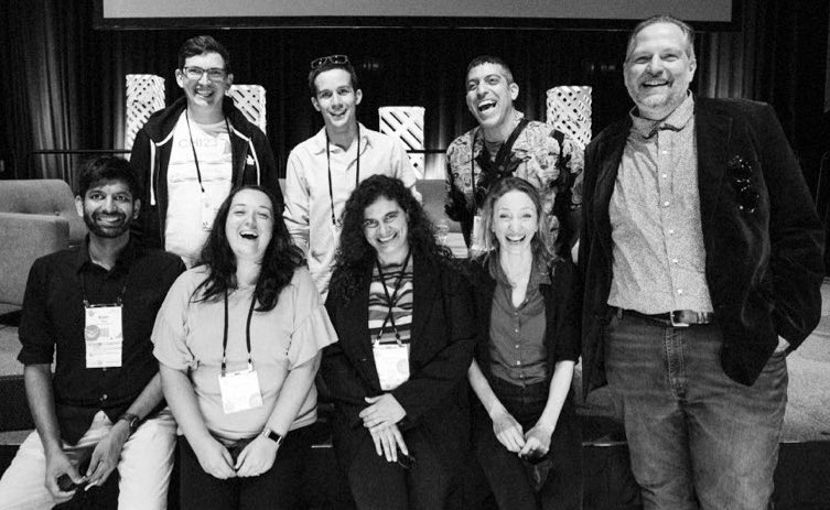 Thank you all for being an awesome team!!! <a href="/clifflampe/">clifflampe</a>, Simone Barbosa, Caroline Appert, <a href="/ayman/">Dr. David A. Shamma</a> <a href="/kashtodi/">Kash Todi</a>  <a href="/moniper90/">Dr Monica Pereira</a> and <a href="/iogburu/">Ihudiya Finda Williams, Ph.D.</a> 

📷 @jasonperryphoto 
#chi2022 <a href="/acm_chi/">ACM CHI Conference</a>