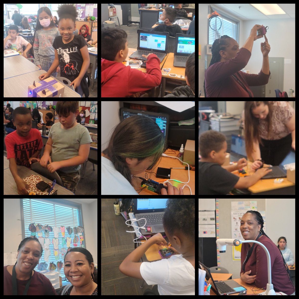 SBCSS_EdTech's tweet photo. Our #microbitPLN member Ms. Williams from @SBCUSDedtech has been doing amazing work with elementary students creating with @microbit_edu. The academic discourse and inquiry based learning taking place is phenomenal! Talk about student agency!
@Sonal_EDU @ChanSharisa https://t.co/5BcLHvoXeP