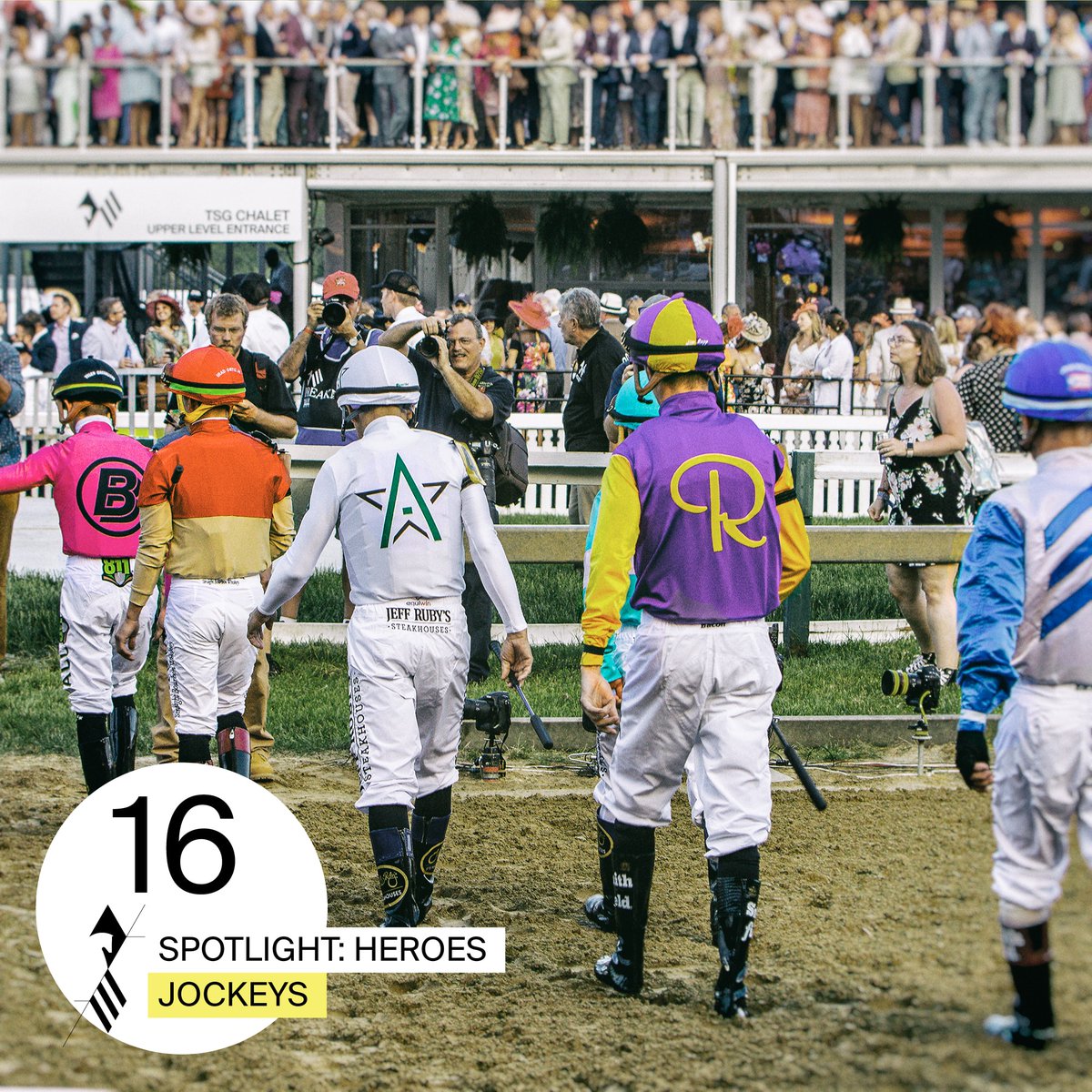 PreaknessStakes's tweet photo. What makes the Preakness #SecondToNone? Our athletes. Every year, some of the best jockeys in the sport head to @PimlicoRC for a chance to make history. Which jockey was your favorite to watch? #Spotlight47 #Baltimore1ST https://t.co/pvMQvwLHyy