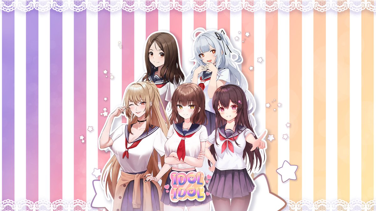 ⚠️ GIVING AWAY 10 WL SPOTS FOR IDOL IDOL ⚠️

My work is going to be featured in Idol Idol's NFT dating simulator game 👀 

To enter:
1️⃣ Follow <a href="/Idolidol_Game/">Idol Idol</a> &amp; <a href="/stardrugg/">kimichannel.net☆</a> 
2️⃣ Like + RT
3️⃣ Tag Frens
4️⃣ Submit entry on Discord discord.gg/JCXdGRgp6K

⏰48hrs⏰