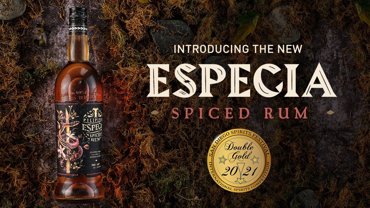 Savor the warmth, hints of exotic spices and fragrant tropical fruit flavors of an award-winning Philippine gold rum.