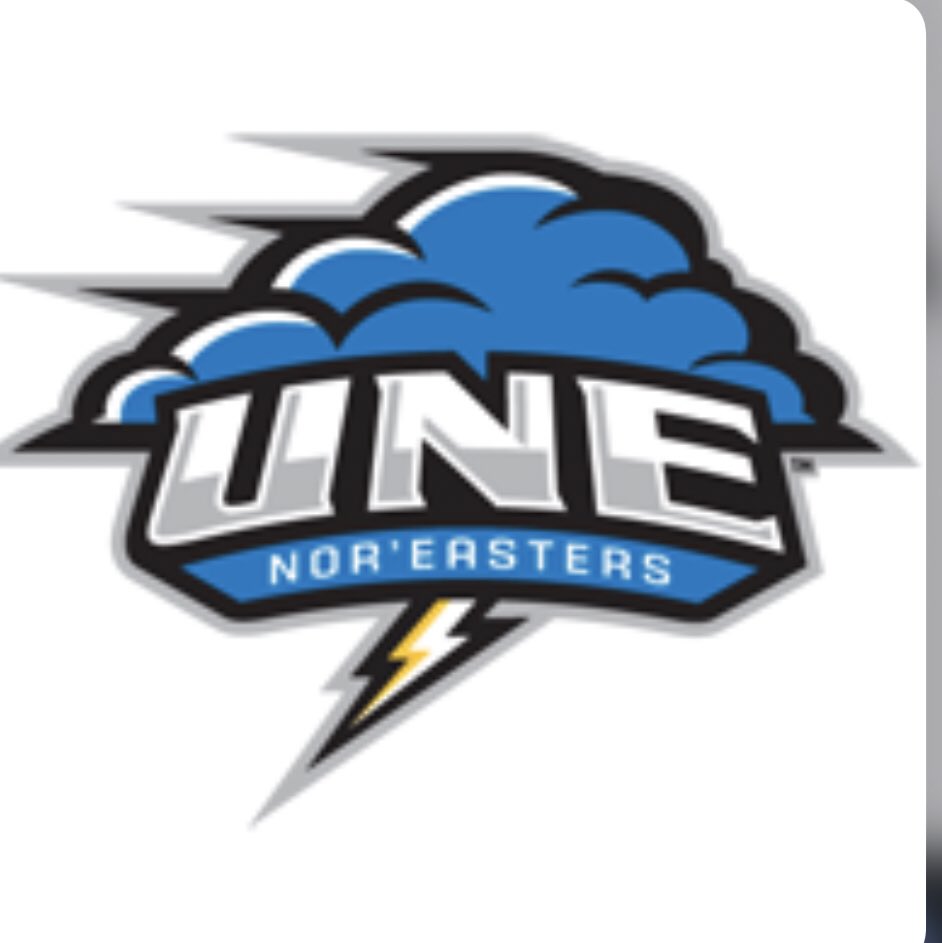 LBaccy's tweet photo. Wanted to say thank you to @CoachRuest from UNE to take time out of their day. To come down yesterday to speak to me along with four other players. https://t.co/9tO0up2Nra