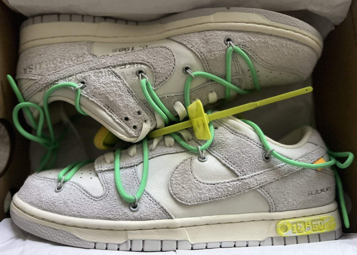 jay_phoenix13's tweet photo. Shout to drew on the alley oop on the lot 14’s. #nikedunkoffwhite #nikedunklot14 #lot14 #offwhite #nikedunkoffwhitelot14 #dunkoffwhite #offwhitelot14 #dunklot14 https://t.co/hqEChnIqqg