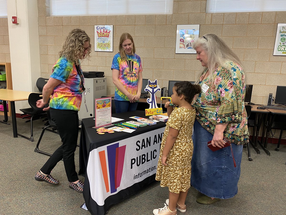 Coker Library, NEISD tweet media