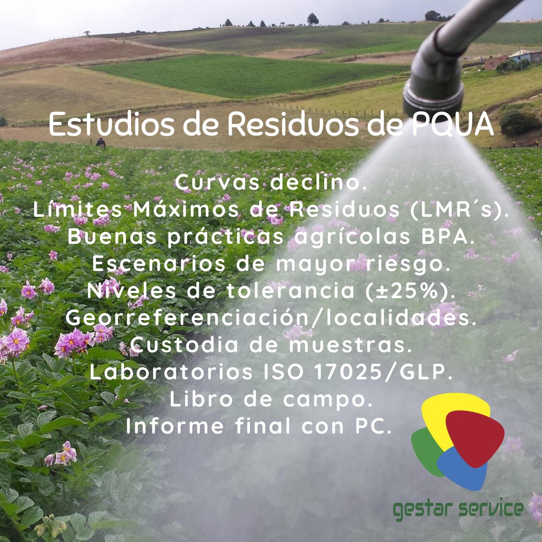 gestarservice's tweet photo. SABES; los ensayos de residuos de plaguicidas en cultivos/i.a son necesarios para colocar productos fitosanitarios al mercado oportunamente y garantizar la inocuidad de alimentos, seguridad ambiental y la salud de los usuarios. @AgroPages_Info @DuwestC @VecolColombia #MLRDraft 🥑 https://t.co/yiClvZP0CH