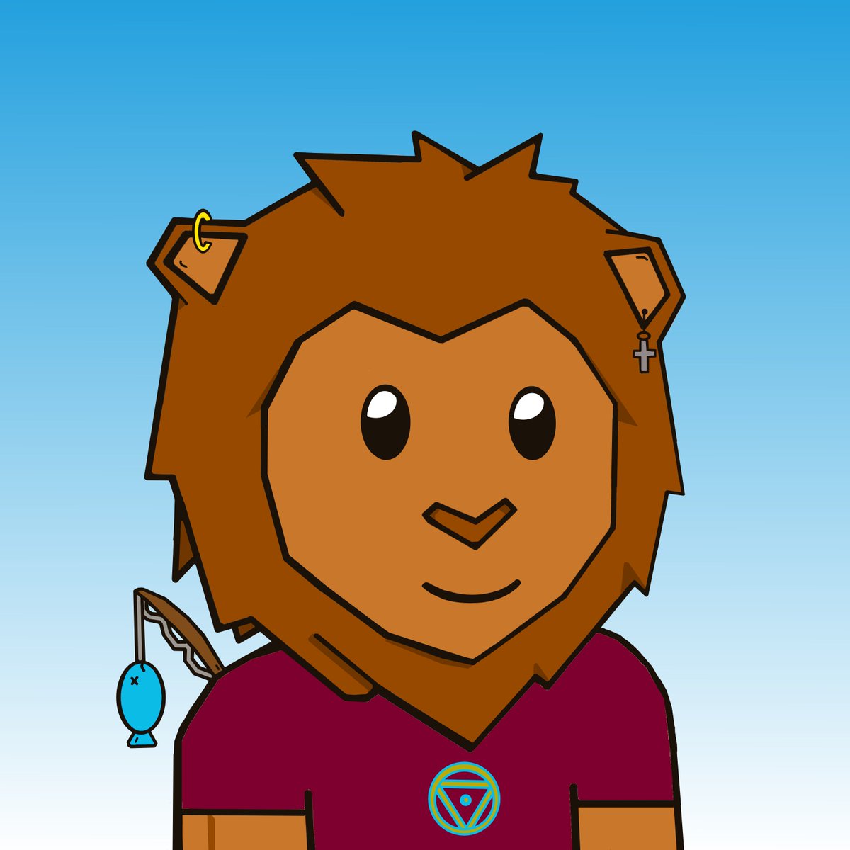 Node Lion out fishing for #passiveincome 🦁🎣