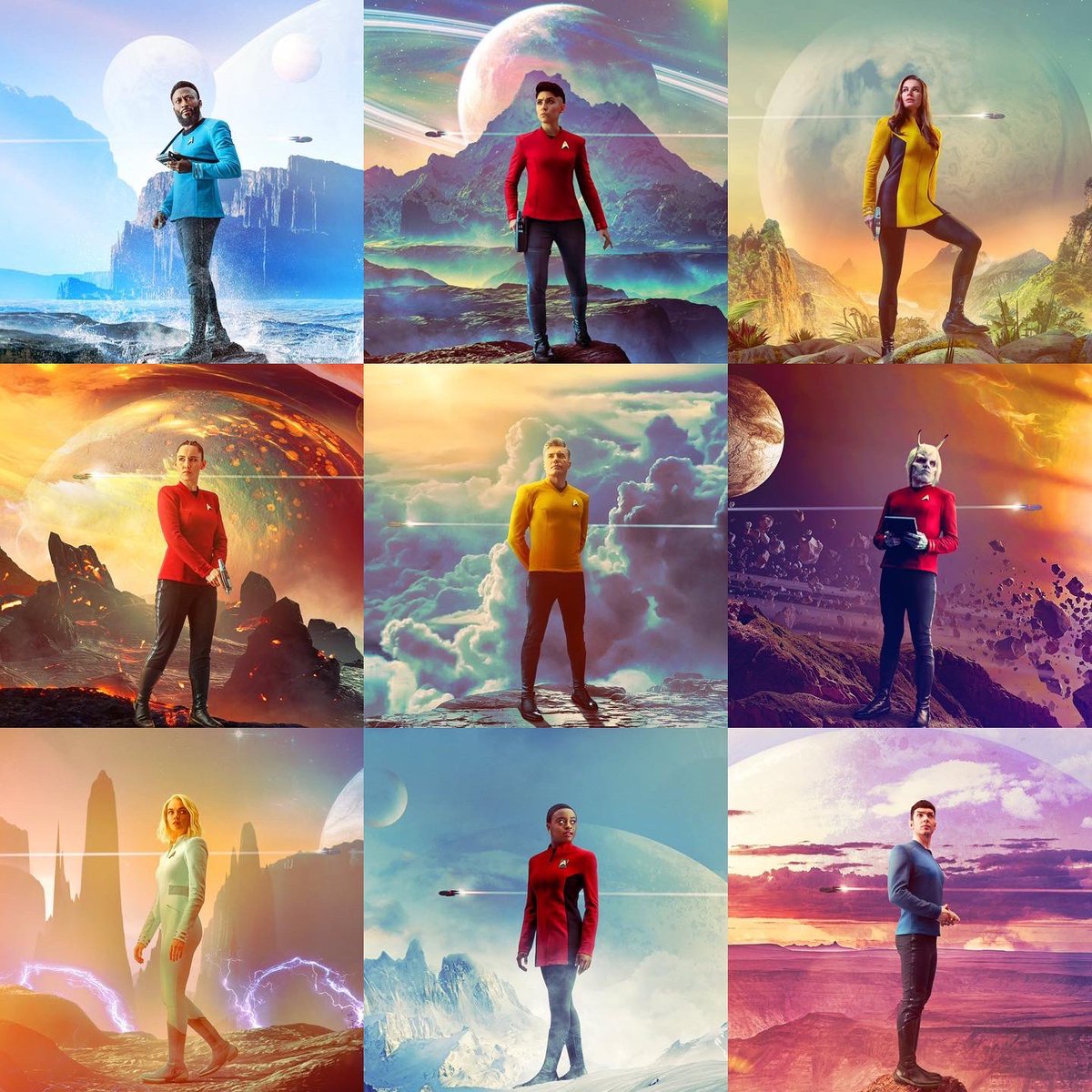 melissaCnavia's tweet photo. It’s never too late to become a Trekkie, but today is a great day to start. #StrangeNewWorlds is now streaming and WE ARE SO EXCITED to finally be sharing it with the world. (Thank you &amp; 🖖 hugs to our 🌍 fans still patiently waiting.) This is only the beginning. @StarTrekOnPPlus https://t.co/rqjMZwbsec