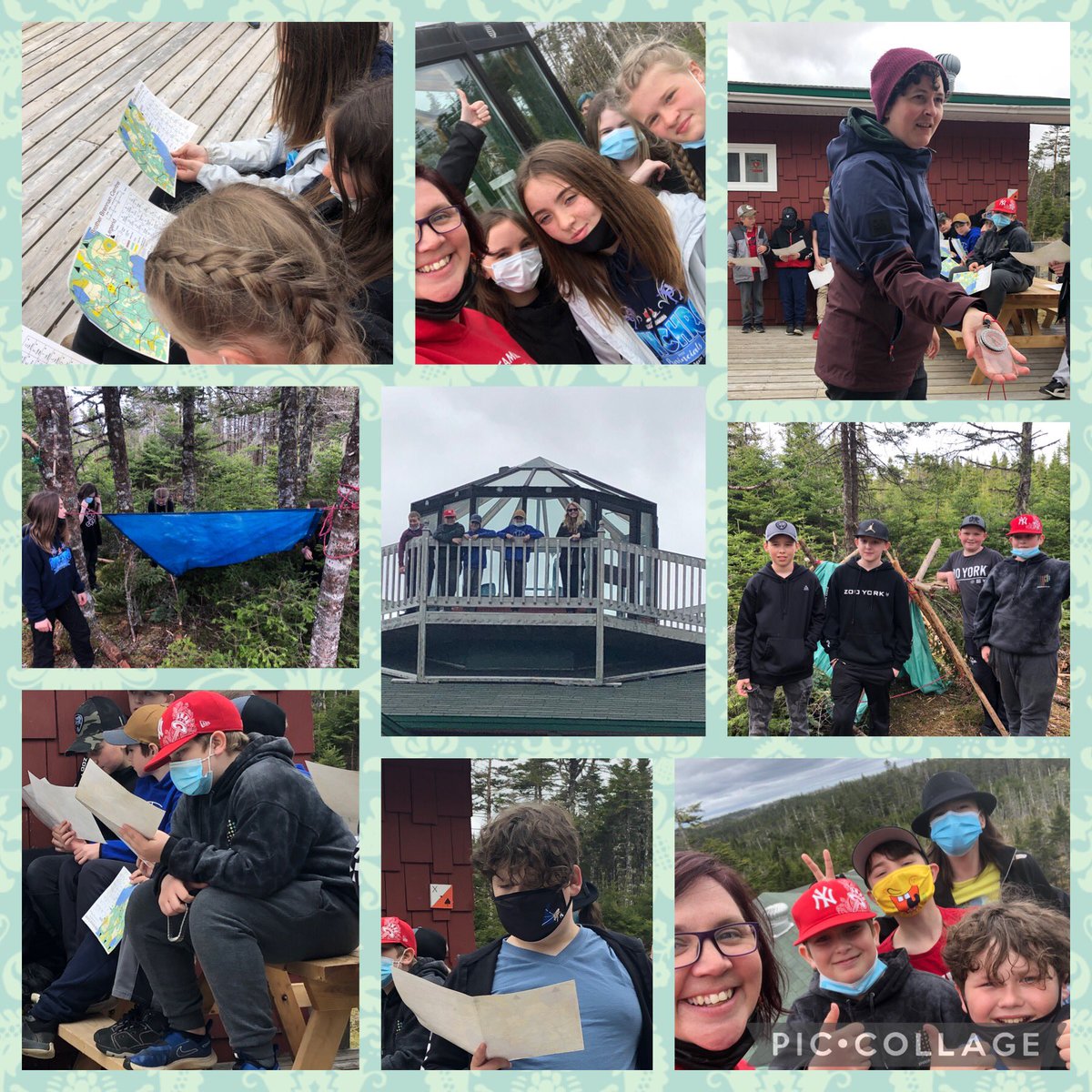 barron_tanya's tweet photo. An incredible learning experience for these amazing grade 6 students! From orienteering, shelter building, relationship building &amp; more..the moments of these past two day will be held as treasured memories for these students! Thank you @echopond_centre! @HFelementaryCA  @NLESDCA https://t.co/7Yev96HJ4F