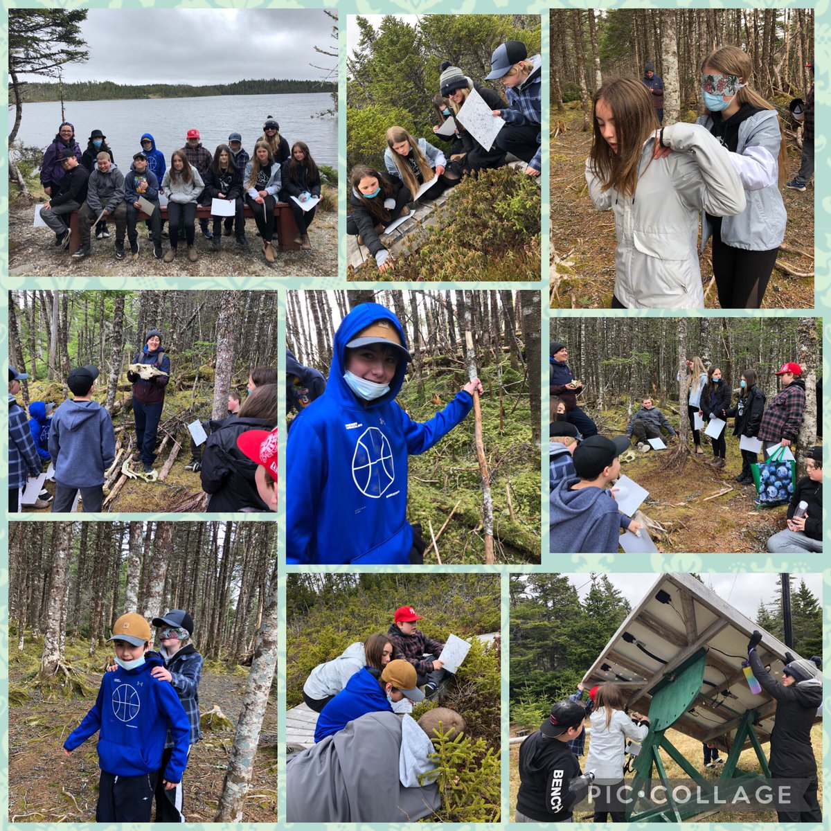barron_tanya's tweet photo. An incredible learning experience for these amazing grade 6 students! From orienteering, shelter building, relationship building &amp; more..the moments of these past two day will be held as treasured memories for these students! Thank you @echopond_centre! @HFelementaryCA  @NLESDCA https://t.co/7Yev96HJ4F