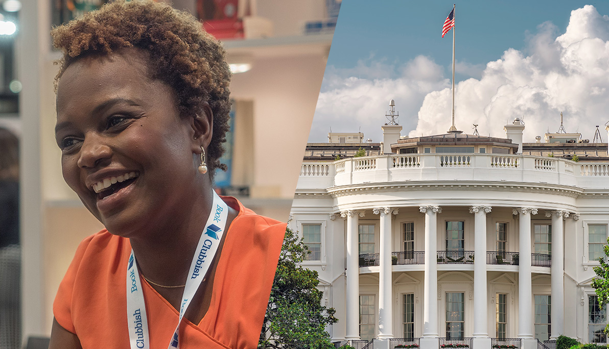 Congratulations to New York Tech alumna Karine Jean-Pierre (<a href="/KJP46/">Karine Jean-Pierre Archived</a>) (B.S. '97)  on her new role as <a href="/WhiteHouse/">The White House</a> press secretary! #newyorktech #newyorktechalumni