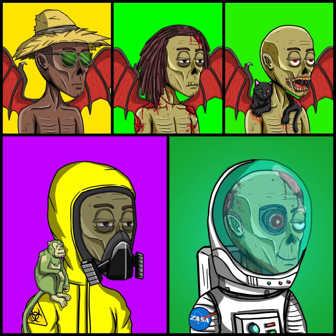 CryptEkim's tweet photo. I went through another round of snipes on rare Zombies after today’s APOC token announcement! Higher rarity zombies = Higher staking reward! @ada_apocalypse is about to redefine standards in the CNFT space! #mkon #hordegang #CNFTCommunity https://t.co/ry6iaIns5f