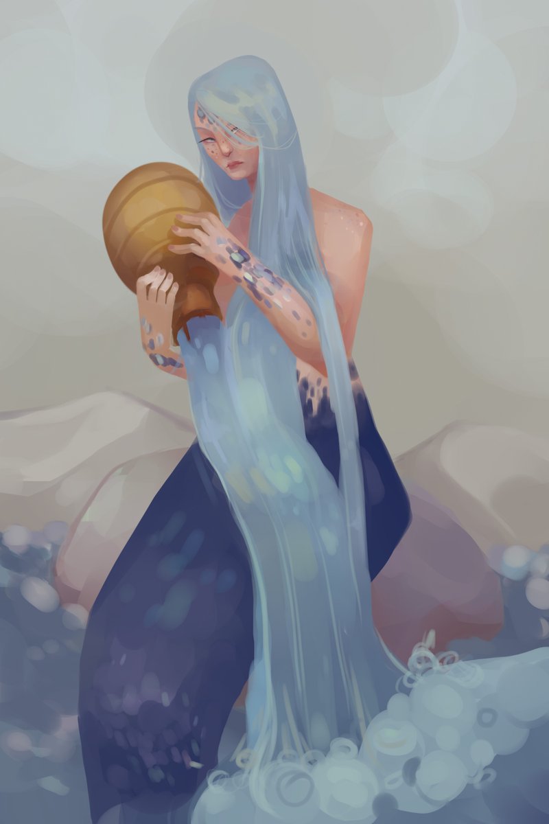 VrodeArt's tweet photo. GM✨
Here is one of the mermaids
Cold foggy morning🌫️🌙 https://t.co/hvyPM9cFSu