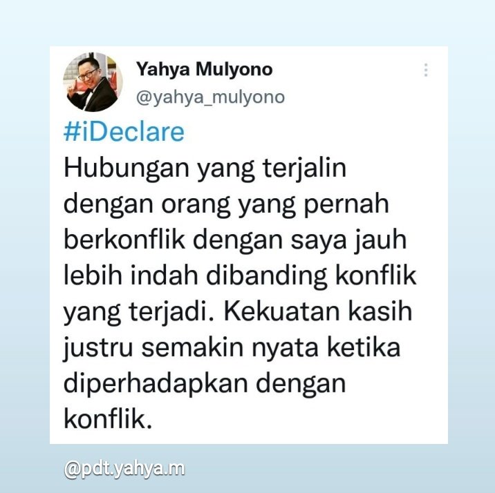 yahya_mulyono's tweet photo. Follow Instagram :
@yahyamulyono @pdt.yahya.m https://t.co/HtSzFsVJri