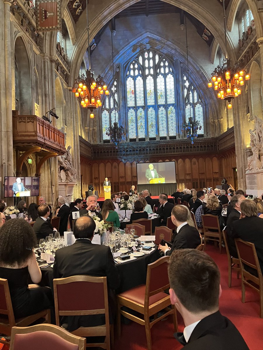 CharlesAdvice's tweet photo. @CISI 30th Anniversary Dinner at The GuildHall representing @CISI_Cyprus https://t.co/2ZpLfpWwqn
