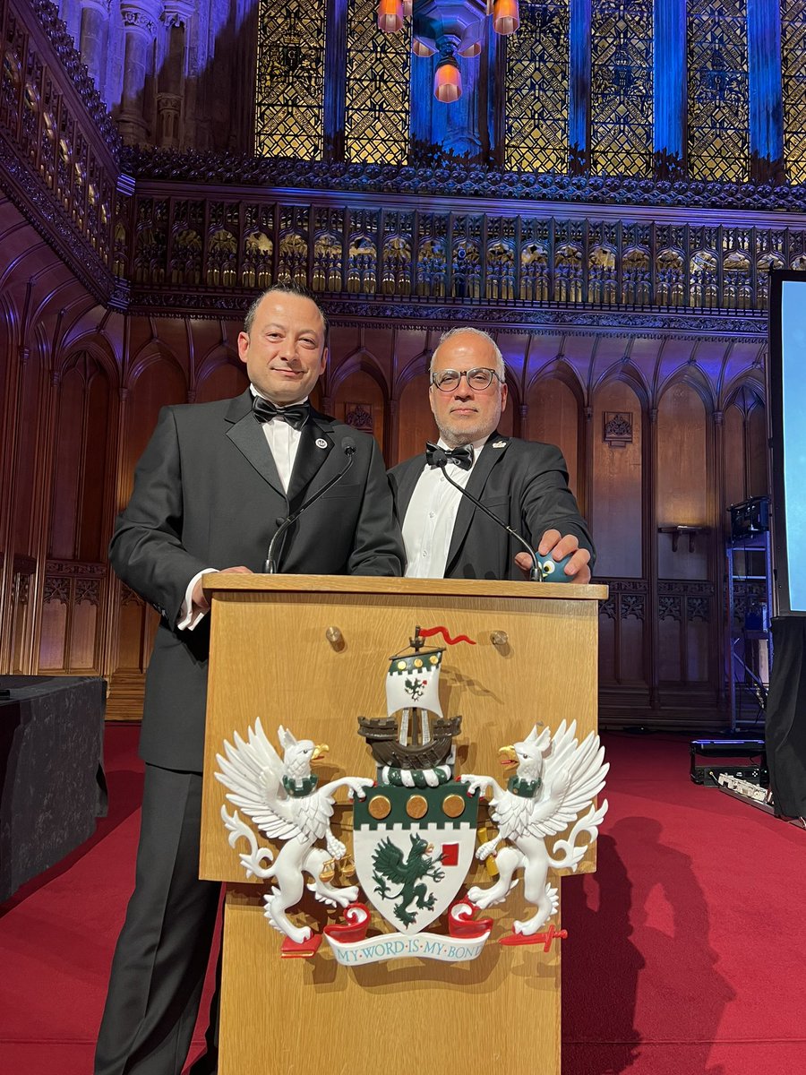 CharlesAdvice's tweet photo. @CISI 30th Anniversary Dinner at The GuildHall representing @CISI_Cyprus https://t.co/2ZpLfpWwqn