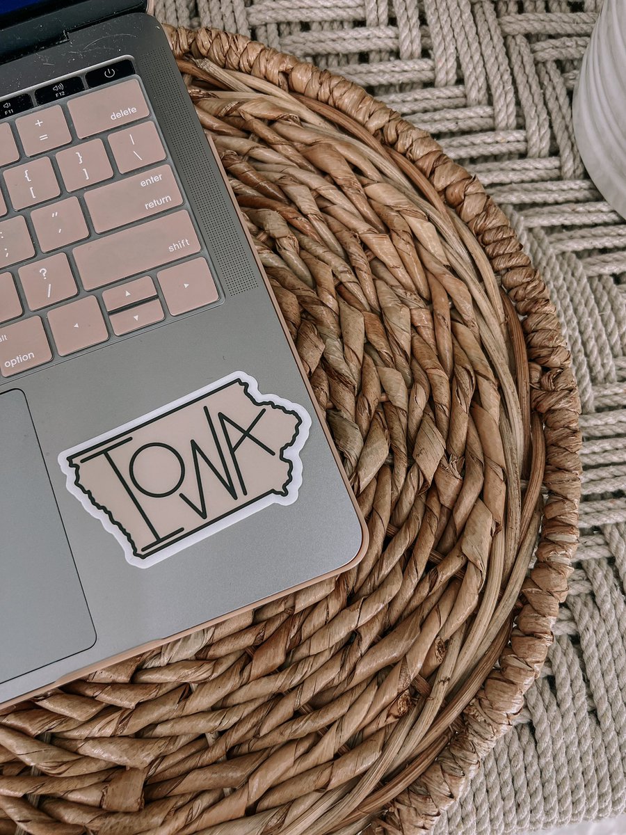 I am obsessed with the stickers on the website right now! 

They are weatherproof, matte, and can even go on water bottles you run through the dishwasher!