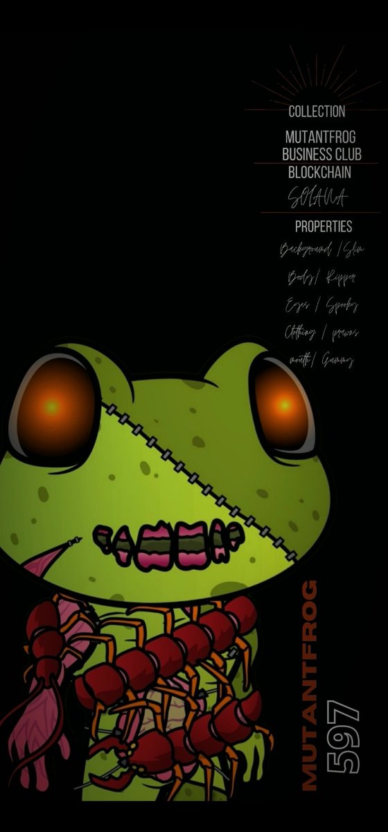 mr_chukk66's tweet photo. MutantFrog🐸🧬🔥🔥🔥 @MetaFrogBizClub #MFBC #Metafrog  #MutantFrog $RIBBET https://t.co/NpFtLbLI2Y