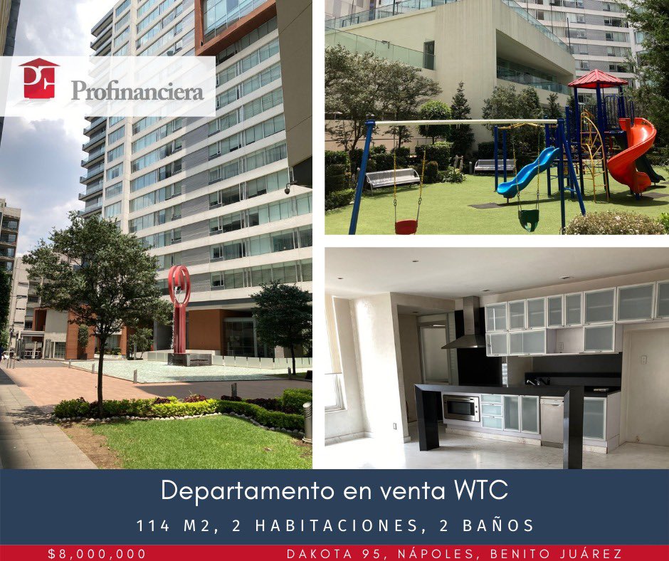 profinanciera's tweet photo. 🔵🔴#Venta #Departamentos  #ResidencialWtc #cdmx @En_laDelValle https://t.co/KRL83xCp3z