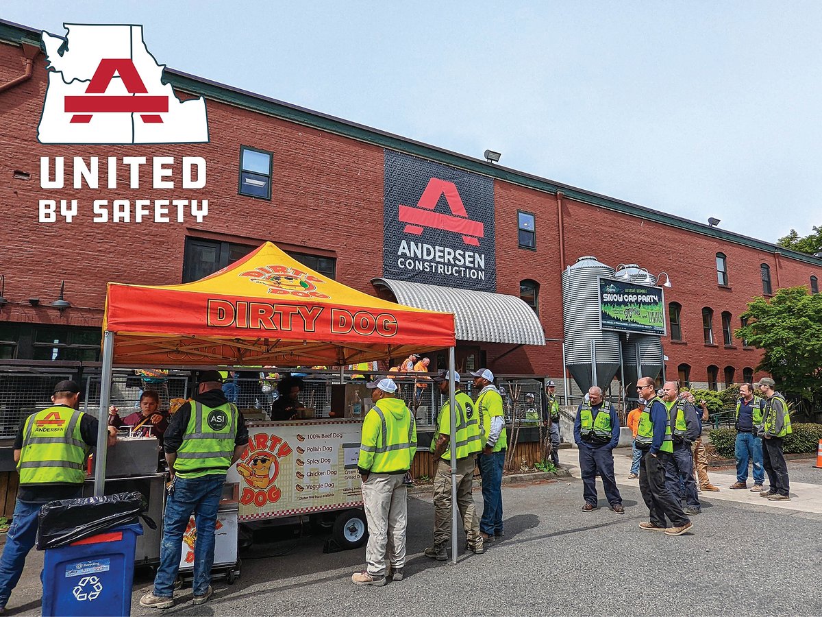 Andersen_Const's tweet photo. Site Evacuation, Emergency Planning, Ladder Safety... oh my! The teams continue to celebrate Safety Week 2022 with presentations, a raffle, and homemade BBQ.

Thank you to all of our trade partners for joining us!

#ConnectedSupportedSafe #UnitedBySafety #StandDown4Safety https://t.co/eEsfDDUqQk