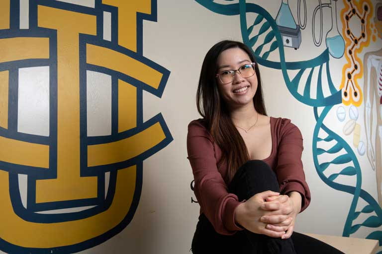 Celebrating #IamUCI grads who are the leaders of tomorrow. Double major Jennifer Thulien Nguyen, <a href="/UCI_SPPS/">UCI School of Pharmacy & Pharmaceutical Sciences</a> BS in pharmaceutical sciences, BA in sociology, plans to make a difference in patients’ lives by viewing pharmacy and healthcare holistically - bit.ly/38SP703