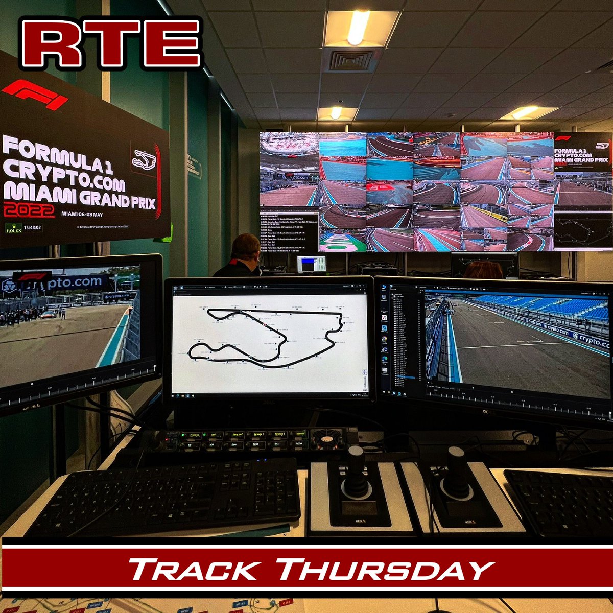 #TrackThursday
Miami International Autodrome
.
We’re thrilled to be part of the #RaceControl team for the Inaugural Formula One Miami Grand Prix at the brand new &amp; absolutely beautiful Miami International Autodrome!
.
#F1 #Formula1
#FormulaOne
#teamRTE