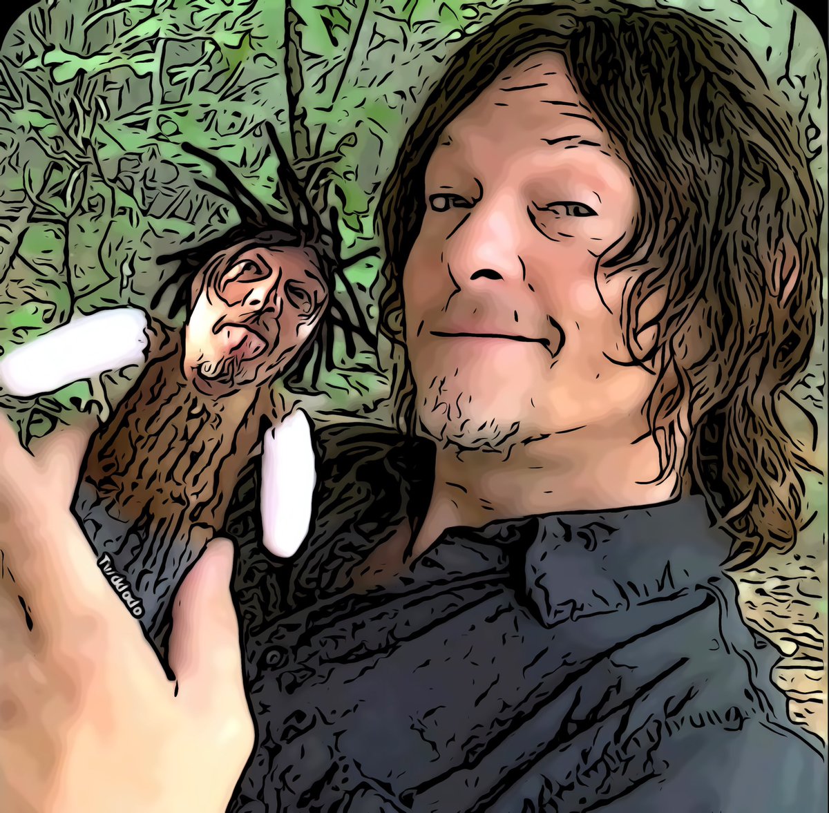 Good Evening Norman <a href="/wwwbigbaldhead/">norman reedus</a> Love you 😍🥰😘❤️❤️