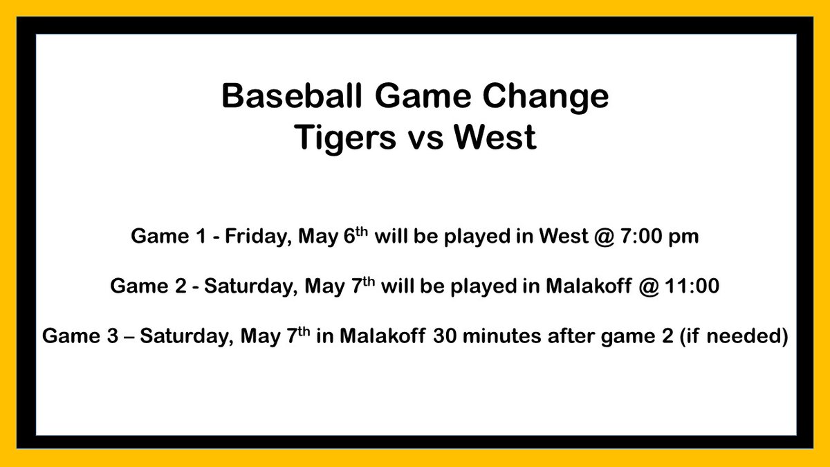 GAME LOCATION CHANGE