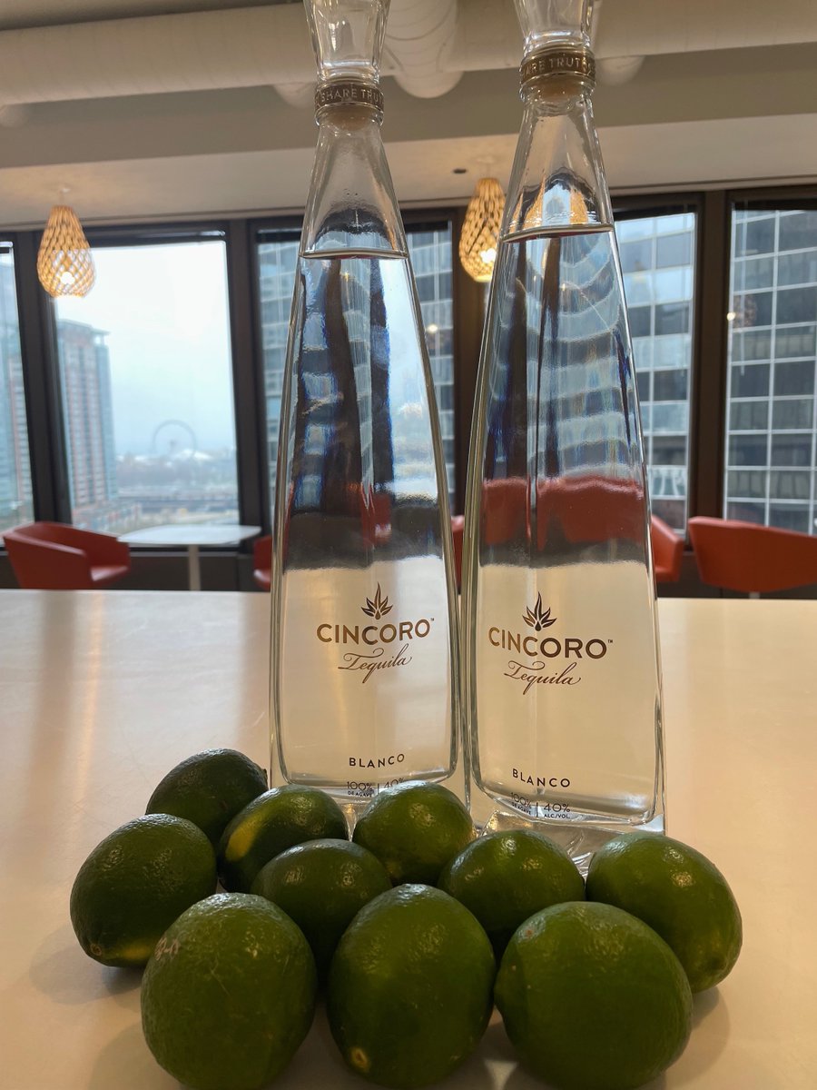 KSM_Media's tweet photo. Happy Cinco de Mayo!

We celebrated this year by raising a glass to our friends and partners at @Cincoro and their delicious premium tequila. 

We also enjoyed some delicious food from the amazing La Pasadita, and threw in a fun pop quiz on the history behind this date. https://t.co/uFEdbUfmfh