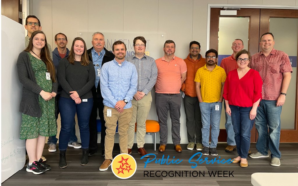 IndianaMPH's tweet photo. Happy Public Service Recognition Week to all of our employees! Today we're wearing colors representing how long we've been serving Indiana. #PSRW #INAppreciation https://t.co/6MOPLnRCxn