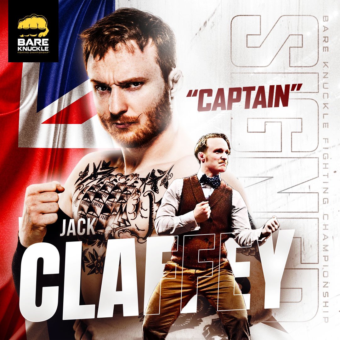 VaughnDesign's tweet photo. Jack Claffey makes his @bareknucklefc debut tomorrow night at #BKFC25 Live from Orlando Florida on the BKTV app! 

#bkfc #fightnight #boxing #wwe #nxt #smsports #fighter https://t.co/mtJuZJBqBU