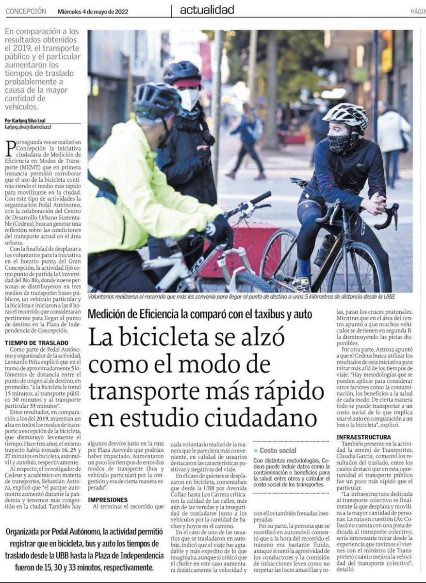 marcelomena's tweet image. ¿Porqué andas en bici? Porque me gusta llegar rápido y no estar metido en tacos.