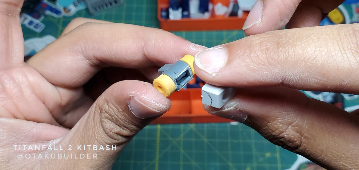 Otaku_Builder's tweet photo. W.I.P On the TitanFall kitbash. So far I am extremely happy on how this project Is coming along. The biggest challenge for me was trying to have some form of moving around BT's.๐๐ฝ
#gunpla #gundam #titianfall2 #bt7274 #kitbash #respawnentertainment #vanguardtitan https://t.co/YjcNHYS92V