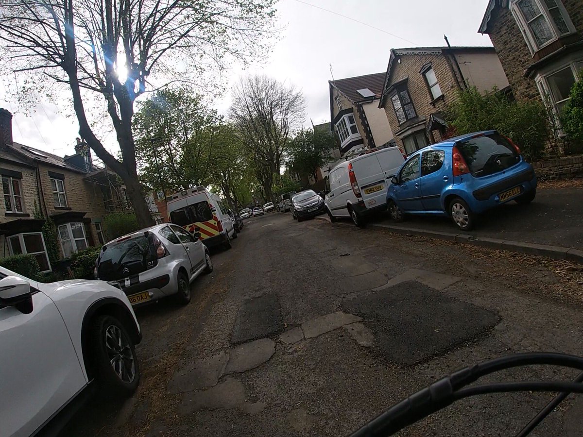 CyclingInASkirt's tweet photo. Bloody #cyclists all over the pavement..... https://t.co/Sp6mJLgDTa