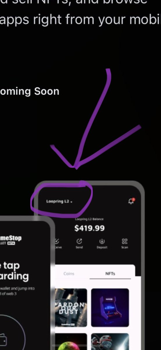 WHITEMAN_YOLO's tweet photo. 👀 $LRC @loopringorg 💙

IOS Mobile $GME @GameStop wallet 

Coming 🔜 

https://t.co/4R1bLojD9D https://t.co/gxplw5TSlG
