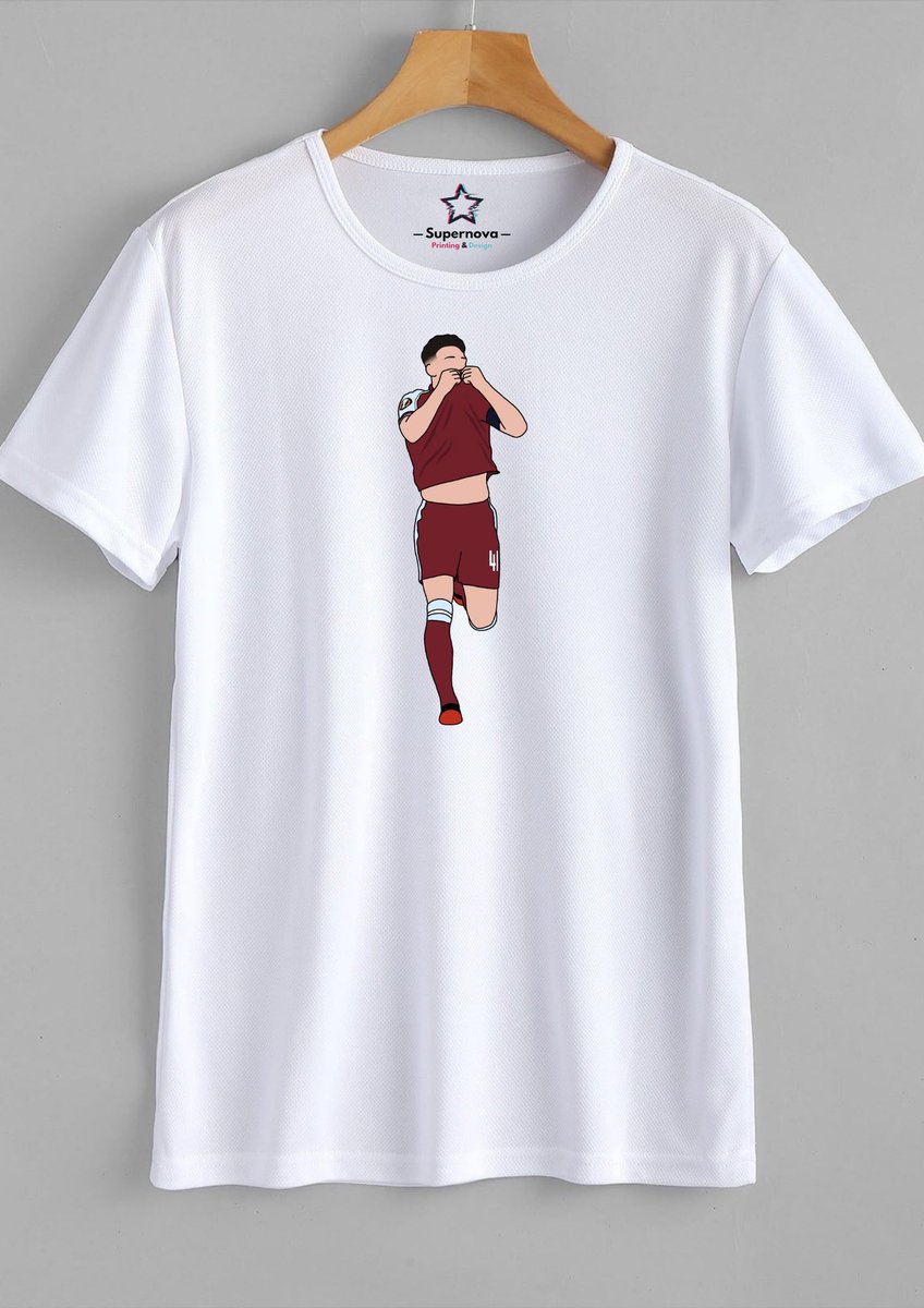 Supernova_Print's tweet photo. Declan Rice T-shirt ⚒
@_DeclanRice @WestHam 

Available here ⬇️
https://t.co/g3qCabO6B0 https://t.co/QZbPr6tbog