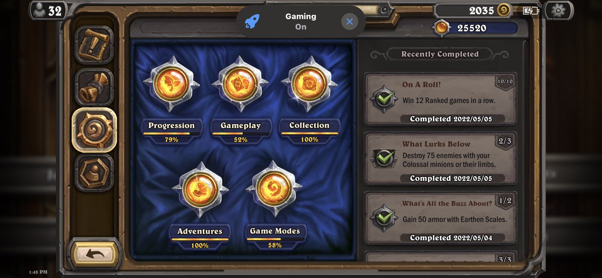 MMdawgHS's tweet photo. I just finished my 12 Game win streak with buff.mech paladin, who know?! That’s the last class I like to play https://t.co/JsrG9Wil0G