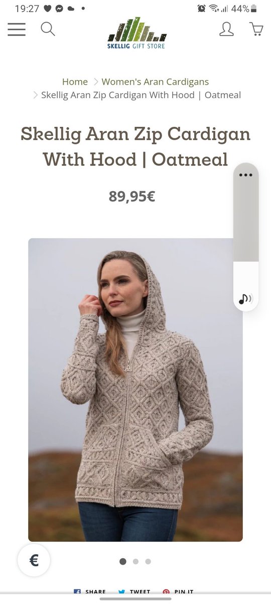 FosterofCats's tweet photo. Great value to be had when you shop around. To buy the wool would be €90, let alone knit it. Same hoodie, only difference... €57.
100% #Wool 
#AranSweaters https://t.co/bKYNRyZJyd