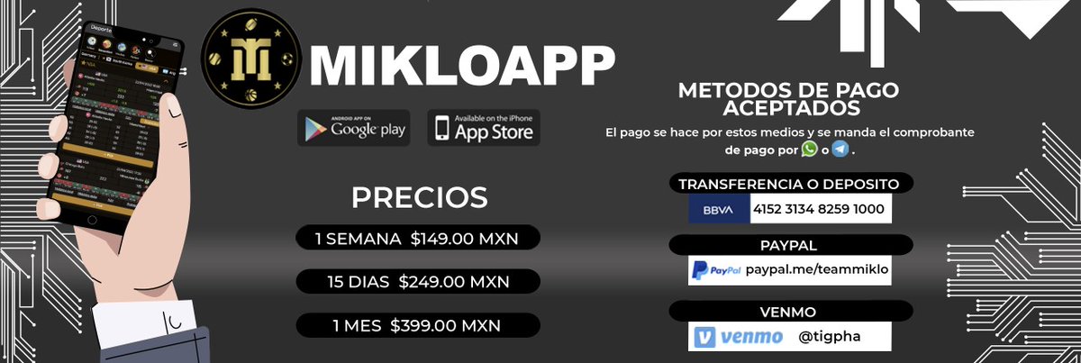 ale_picks's tweet photo. 🚨 Atencion es oficial 🚨

⚠️ Mañana primer golden pick desde la @MikloApp 💥

Recibirás la alerta del #GoldenPick y lo podras visualizar en la sección #Picks 

Un paso mas para #TeamMiklo
Notificacion #GoldenPick en tu #MikloApp 🔥

No tienes full access te dejamos la info 👇🏽 https://t.co/2w8SOXLj6n