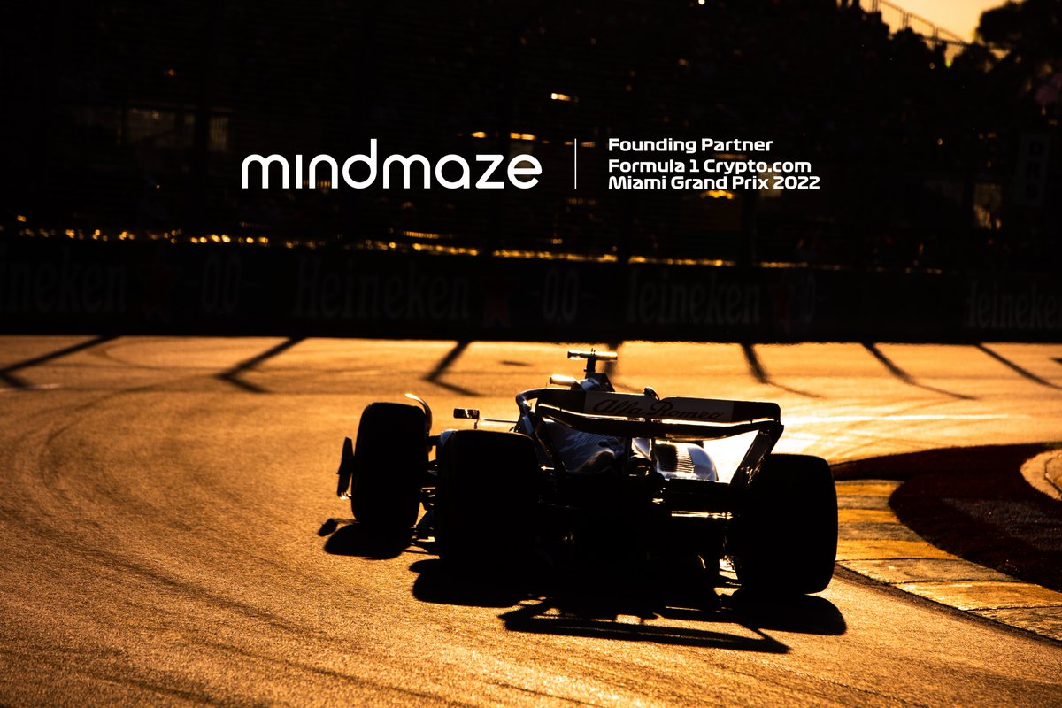 MindMazeTx's tweet photo. Excited to be hosting a brain technology showcase at this weekend's @F1miami. We'll be speaking about the valuable research we're undertaking in brain health monitoring to boost motorsport safety, and we'll also be introducing our latest healthcare tech innovations. #F1 #MiamiGP https://t.co/WGDsYEYfXn