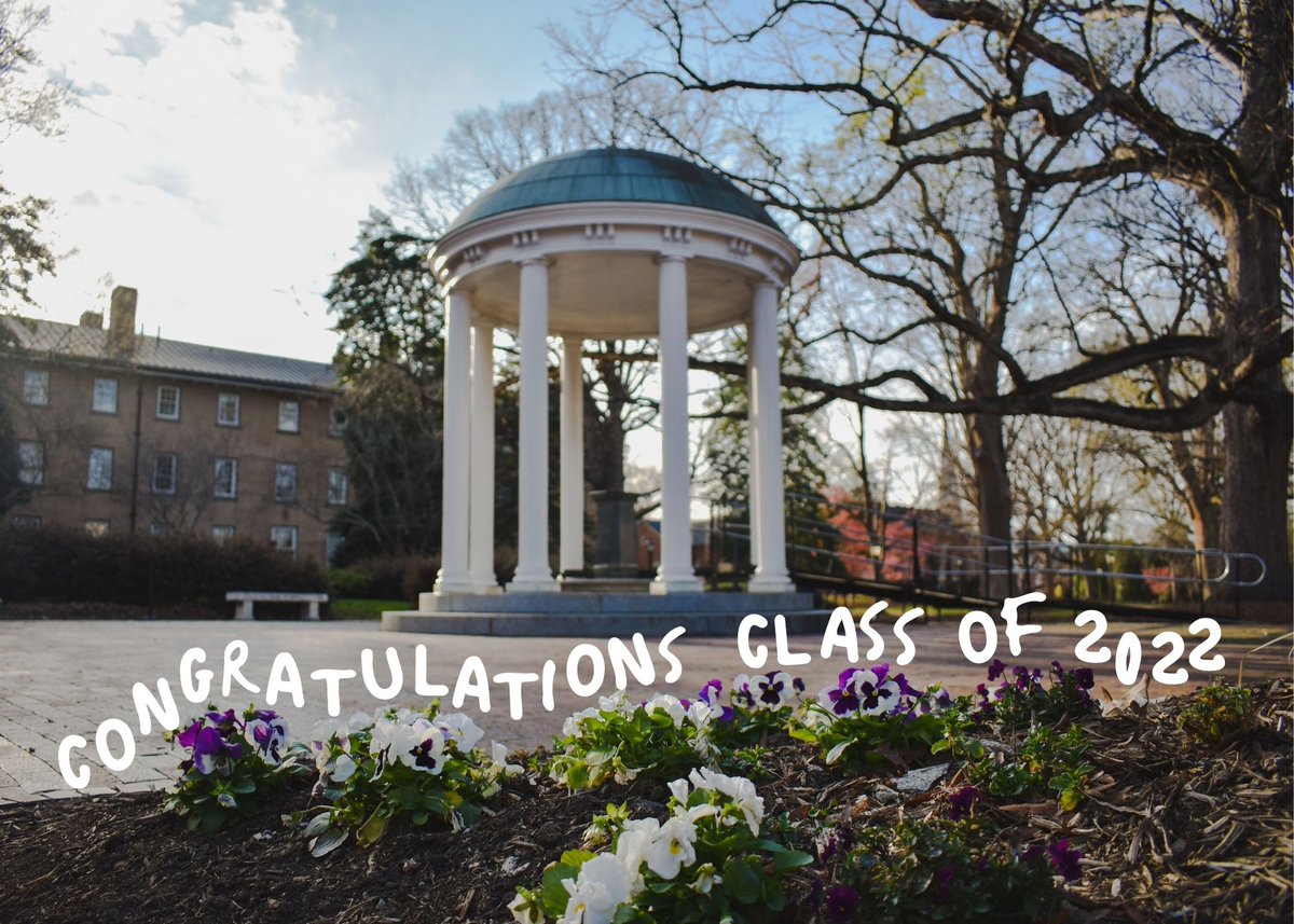 sink123sqdu's tweet photo. Congratulations Class of 2022! 🥳 You did it! You've accomplished so much and we can't wait to see what your future holds!
#TarHeelsStayActive #UNC #ClassOf2022 https://t.co/ZA1dEPEprU