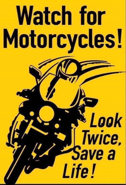 cloud9bikes's tweet photo. Please share this with your car driving mates. The more awareness we create the more lives could be saved #motorcycle #motorcycles https://t.co/qiwkjo4tBR