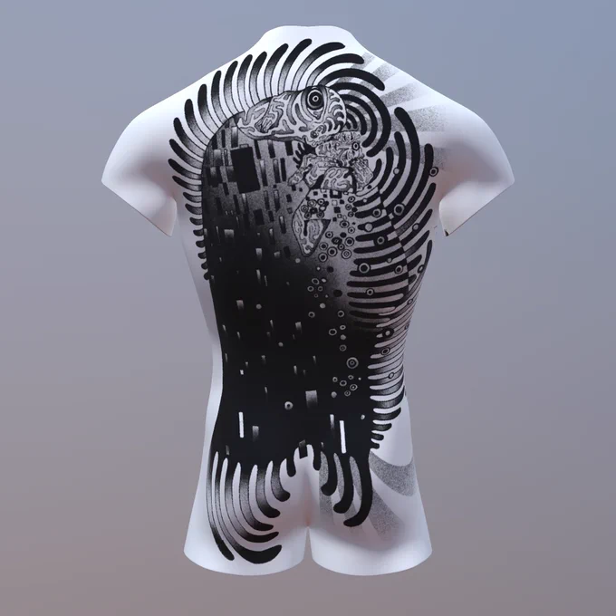 oh yeah, this design was a back piece concept heheeh 