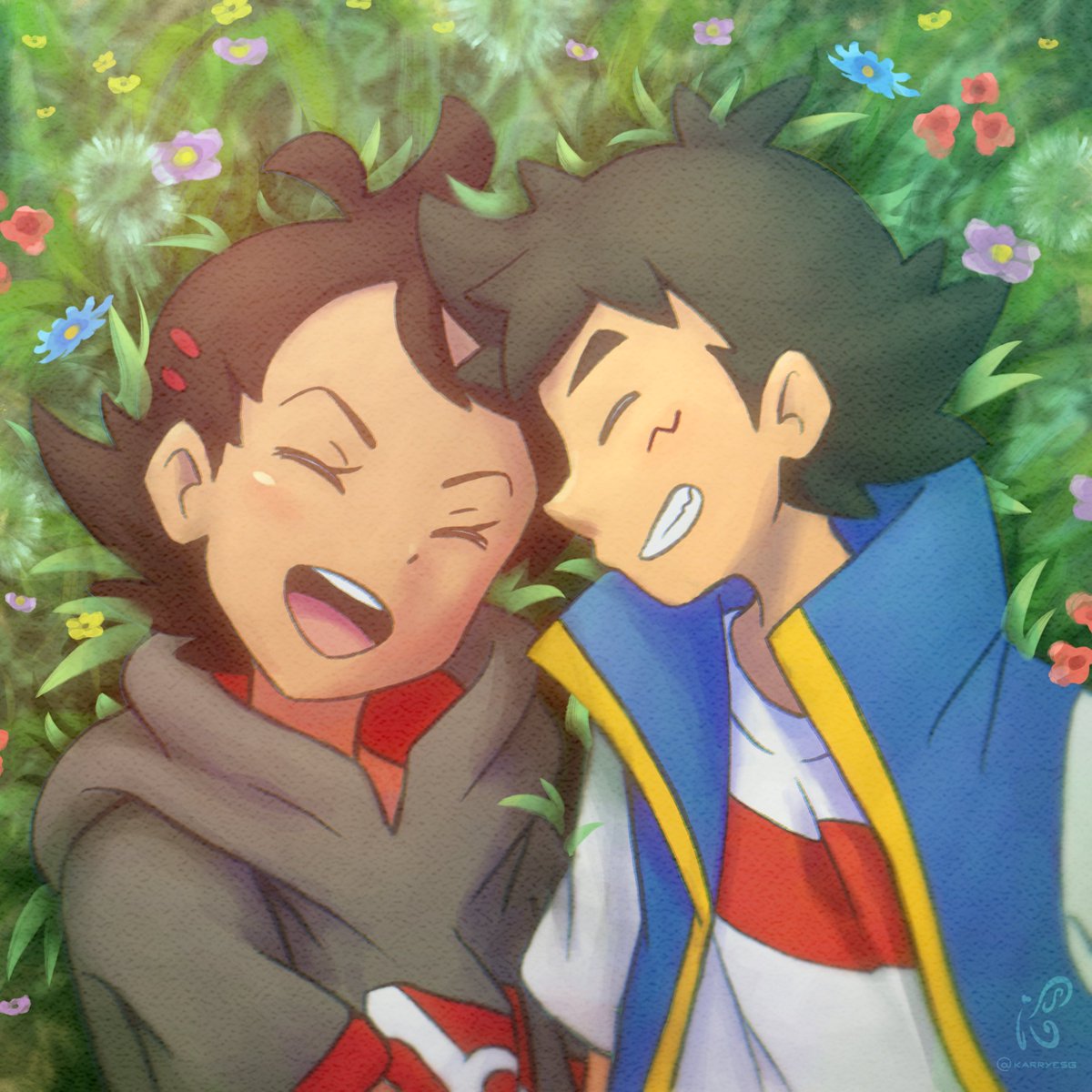 day 5 !!
some mandatory satogou to conclude #GouWeek ❤️💙

#GOGOウィーク