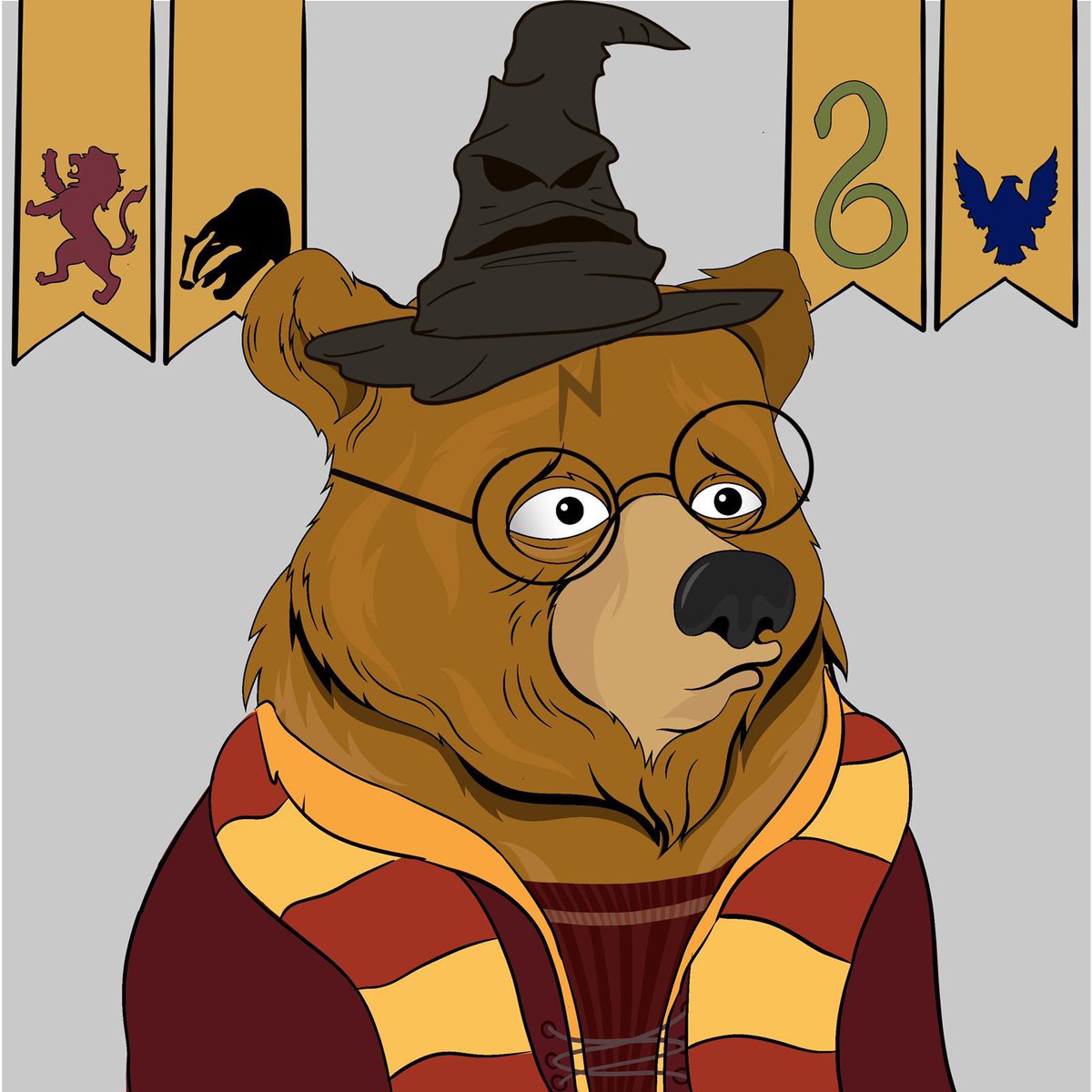 FancyBearsMeta's tweet photo. 29/50🧵 Wizard Bear by @ekansh96 

1000 USD in $HONEY prize guaranteed - Congrats! https://t.co/9vNND6DROF