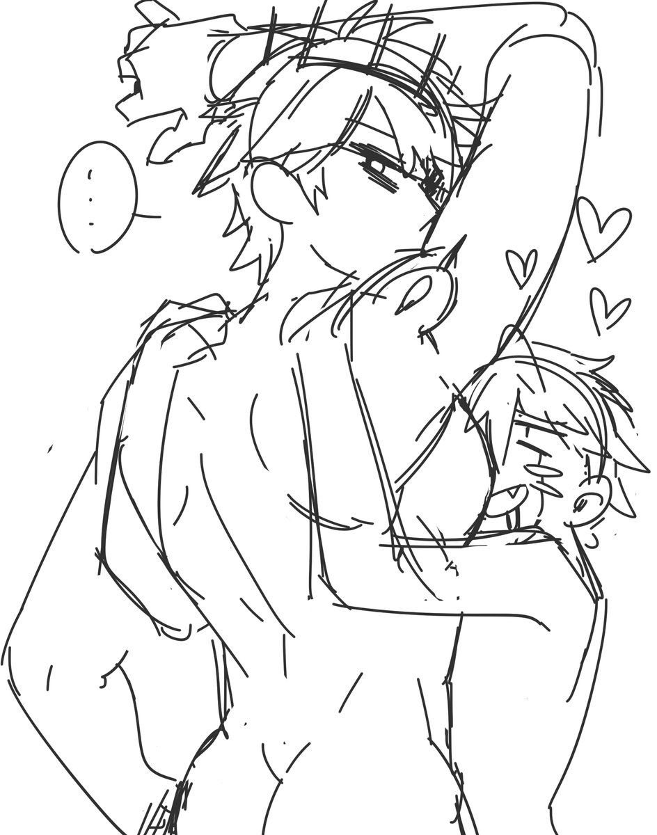 Very rush doodles before sleep
Wish I would have time to finish all my wips stored in my computer orz 