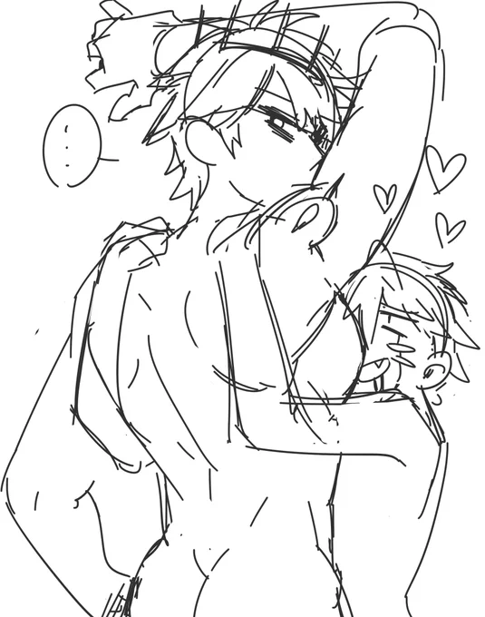 Very rush doodles before sleep
Wish I would have time to finish all my wips stored in my computer orz 