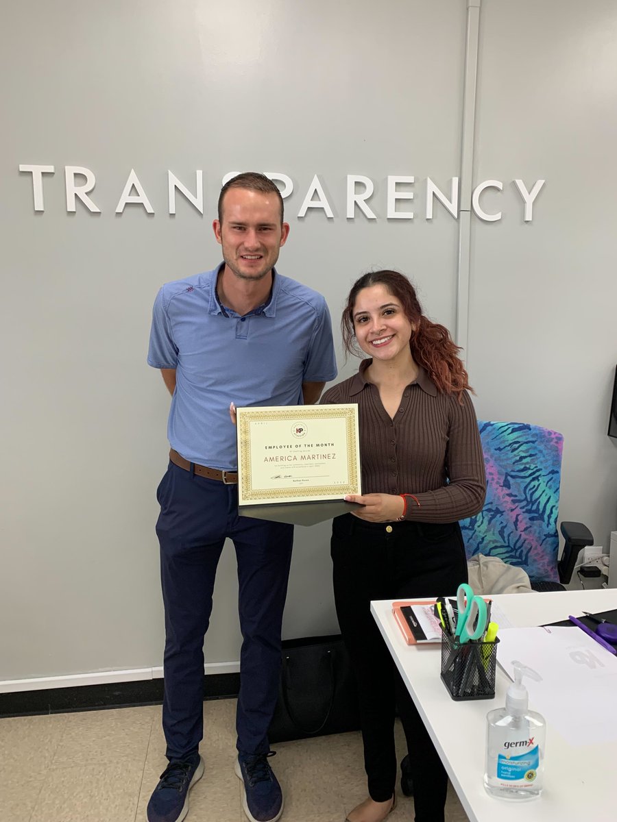 KPstaffing_'s tweet photo. We'd like to recognize our Employee of the Month for April, America Martinez!  In her time at KP Staffing she has excelled and become an invaluable member of our team. Keep up the great work, America! 

#employeespotlight #dreamteam #celebration #staffing #kpstaffing https://t.co/loklmoyIJJ