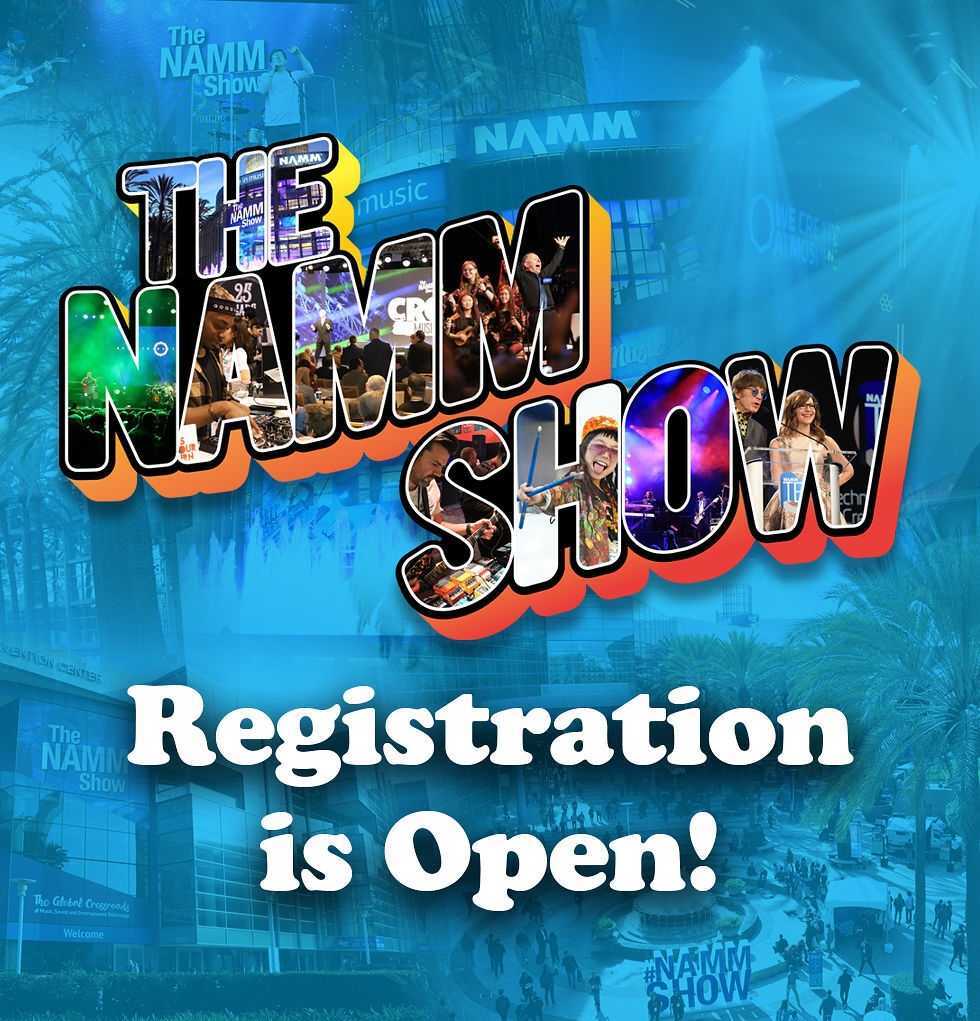 📅 Register for the 2022 <a href="/NAMM/">NAMM</a> Show before early-bird prices end! The NAMM Show will be held at the Anaheim Convention Center on June 3rd-5th where music professionals gather to see the latest product launches, attend panels and network! hubs.ly/Q019F8BM0